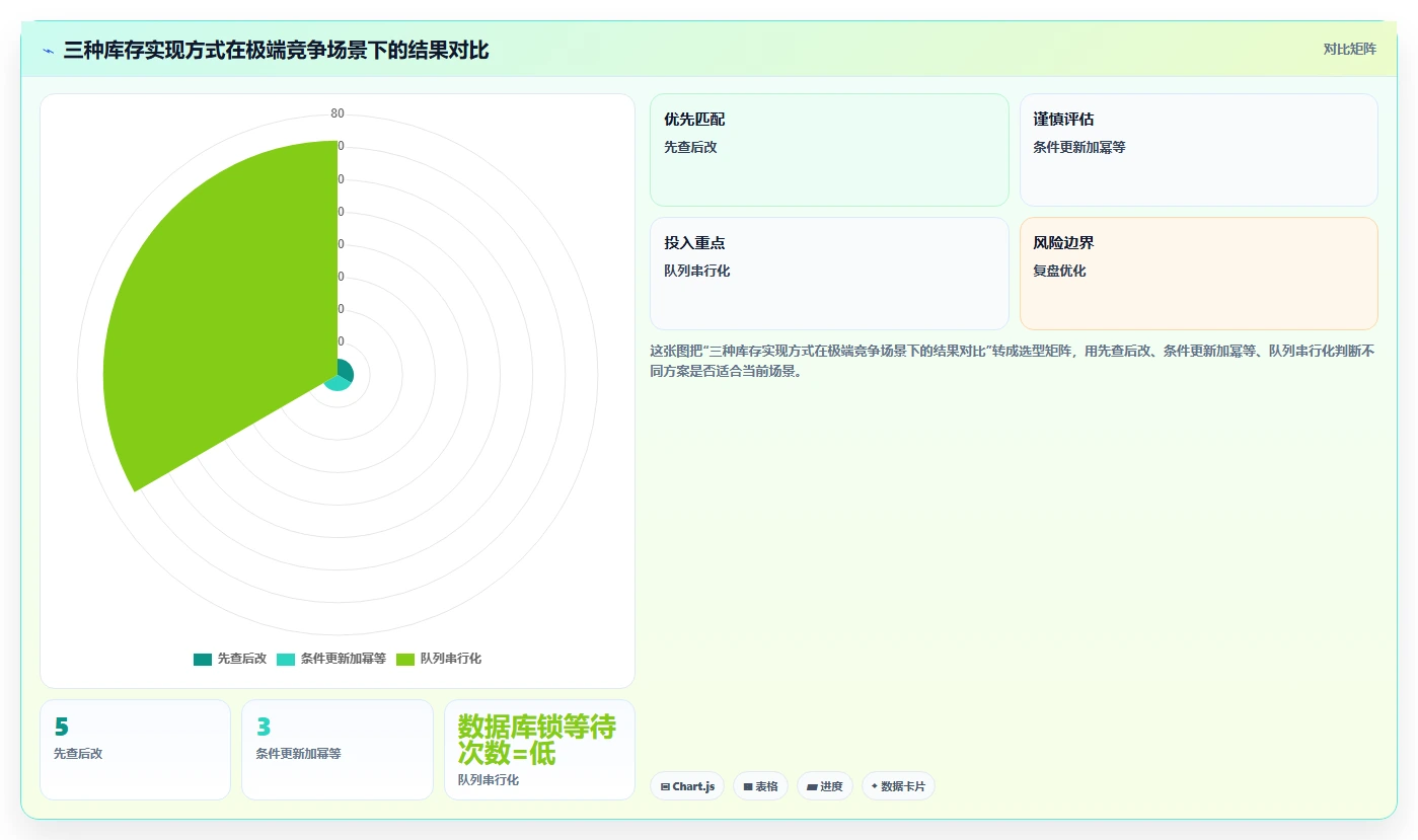 数据库存：数据库管理员增长版方案：库存锁定的目标、动作与检查点