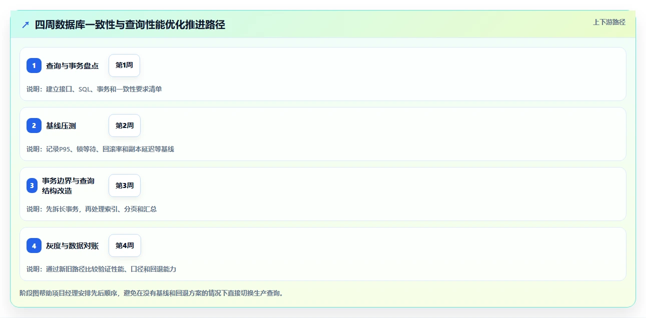 数据库存：项目经理必看清单：用事务一致性推动提升查询性能