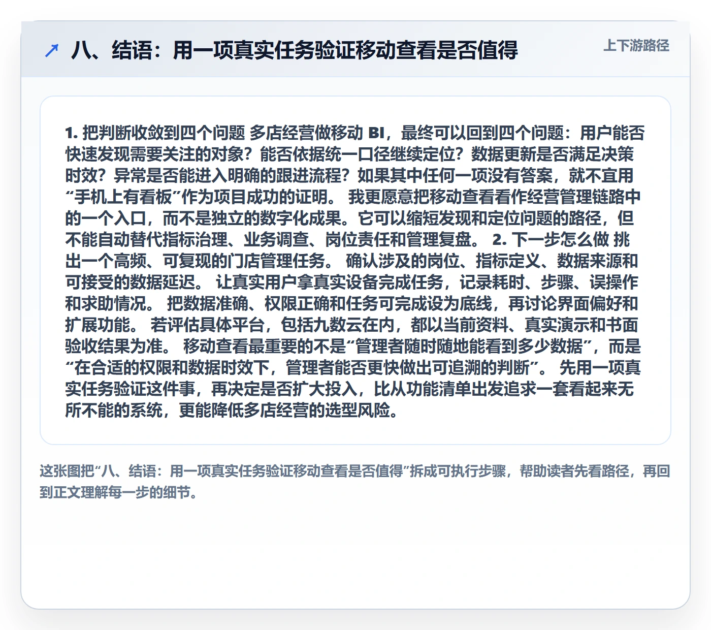 八、结语：用一项真实任务验证移动查看是否值得