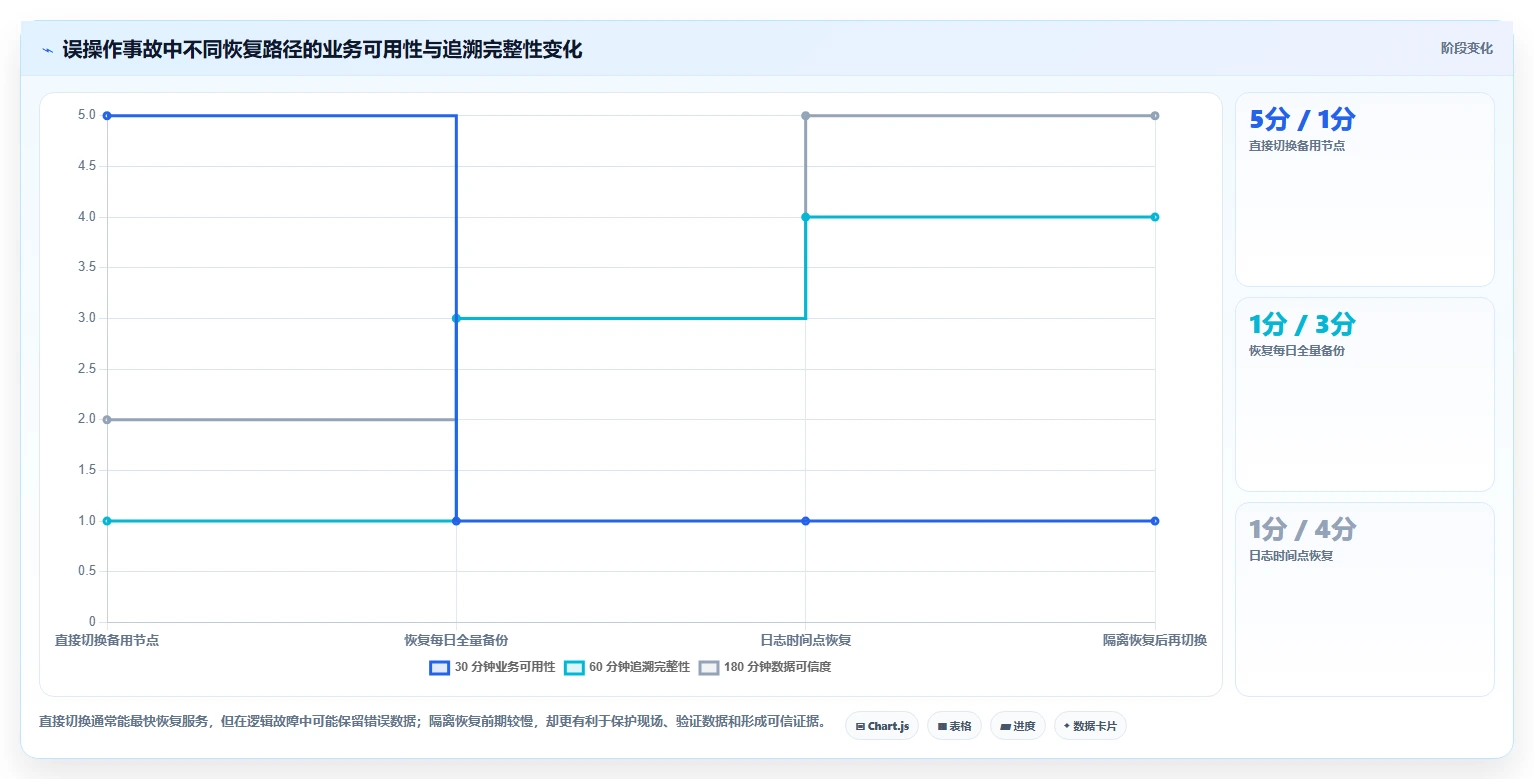 数据库存：项目经理对比指南：不同容灾恢复方案如何影响支持完整追溯