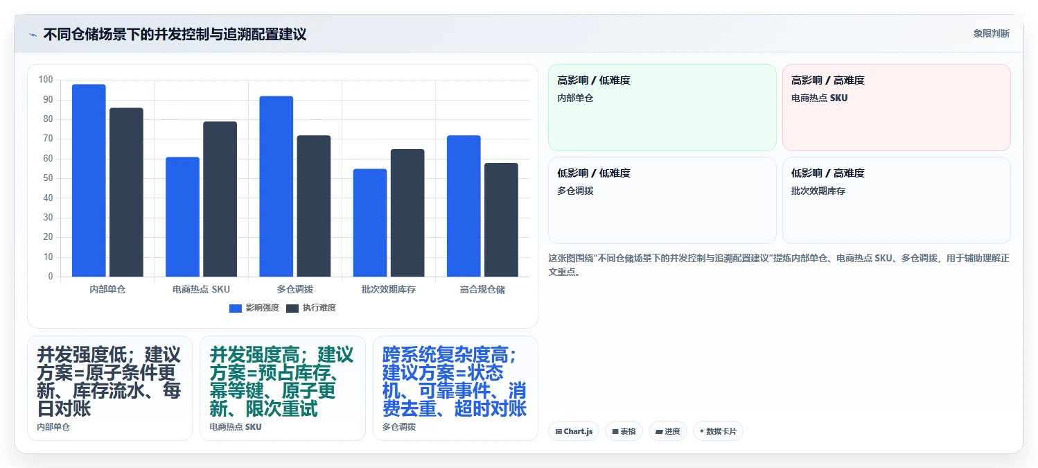 数据库存：仓储系统团队成本视角：历史追溯如何避免并发冲突