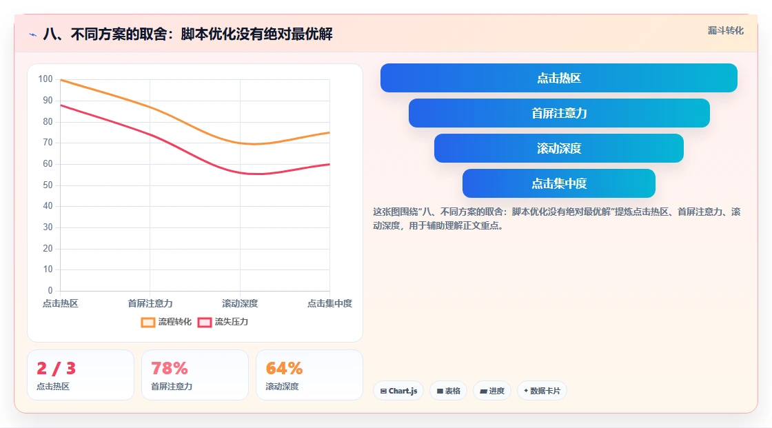 八、不同方案的取舍：脚本优化没有绝对最优解