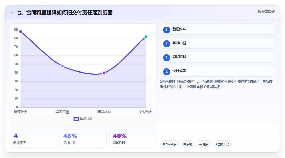 七、合同和里程碑如何把交付责任落到纸面