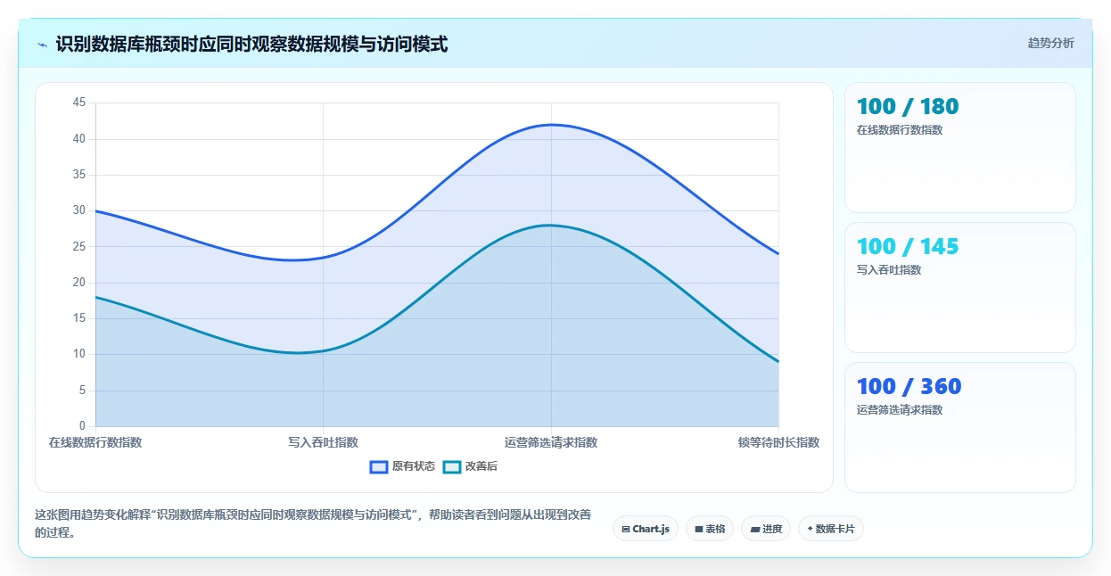 数据库存：架构师诊断清单：从历史追溯排查设计难扩展