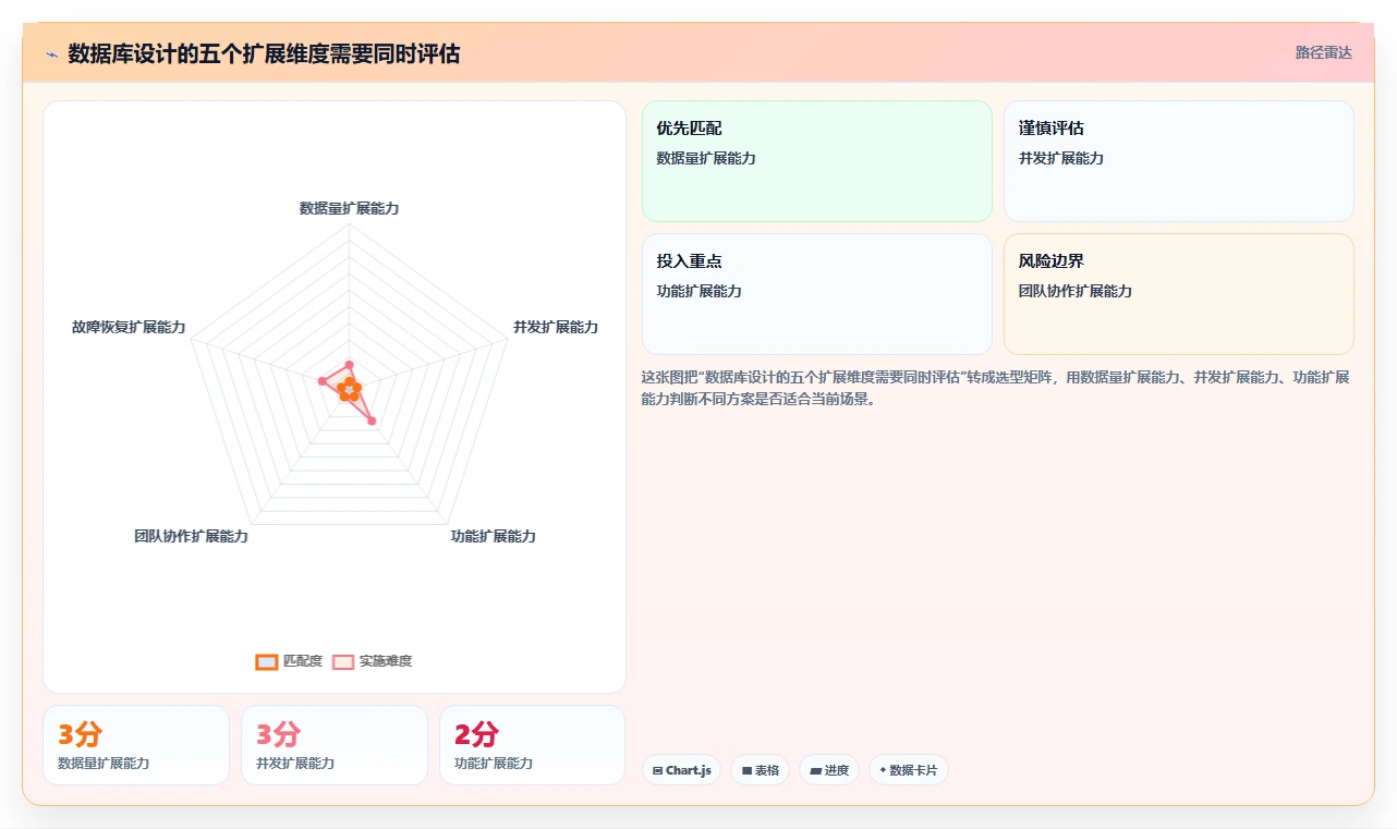 数据库存：产品技术团队风险清单：性能优化最需警惕的设计难扩展