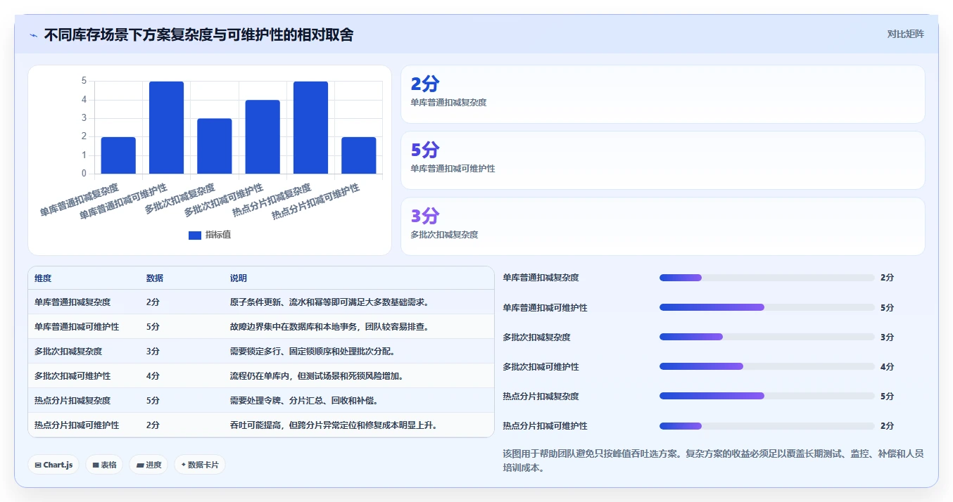 数据库存：仓储系统团队场景拆解：库存扣减如何做到保证扣减一致性