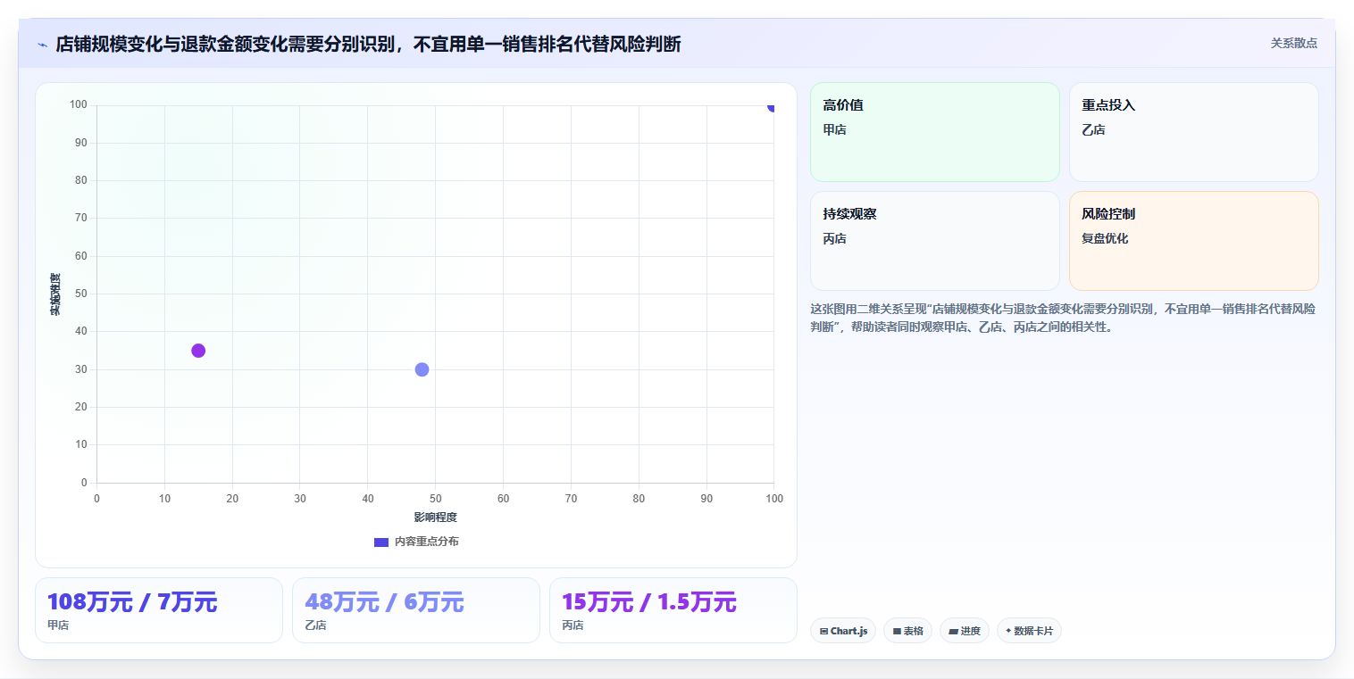 电商数据运营怎么选？指标拆解相关的多店经营判断标准