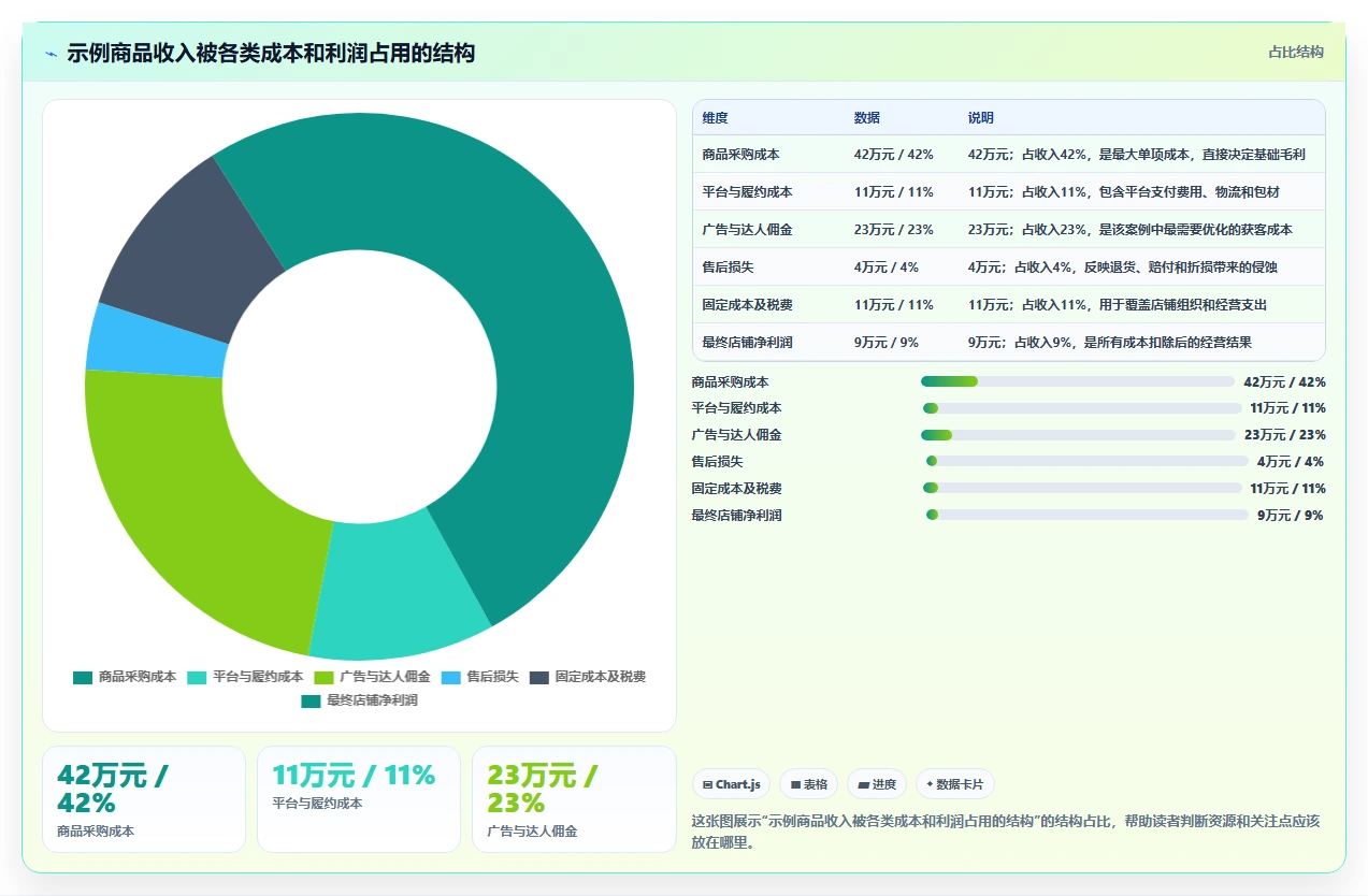 电商利润计算：经营负责人效率攻略：用毛利净利加快算清真实利润