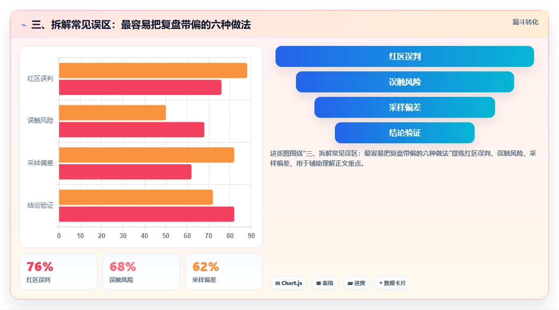 三、拆解常见误区：最容易把复盘带偏的六种做法
