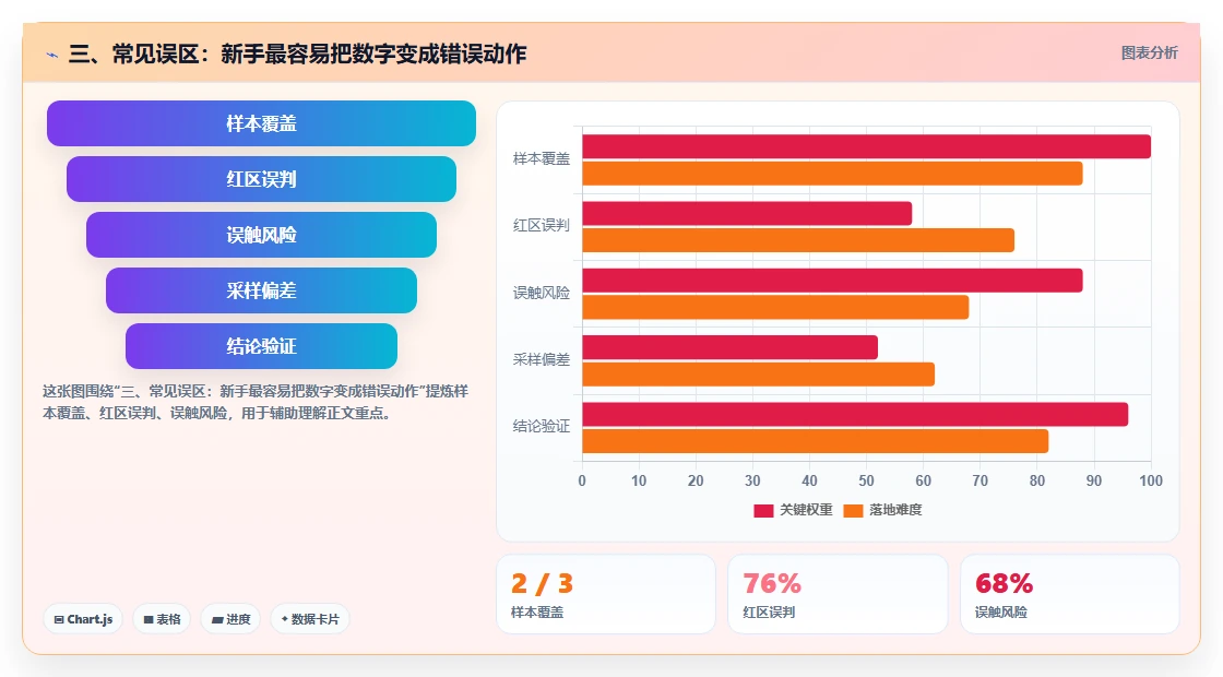 三、常见误区：新手最容易把数字变成错误动作