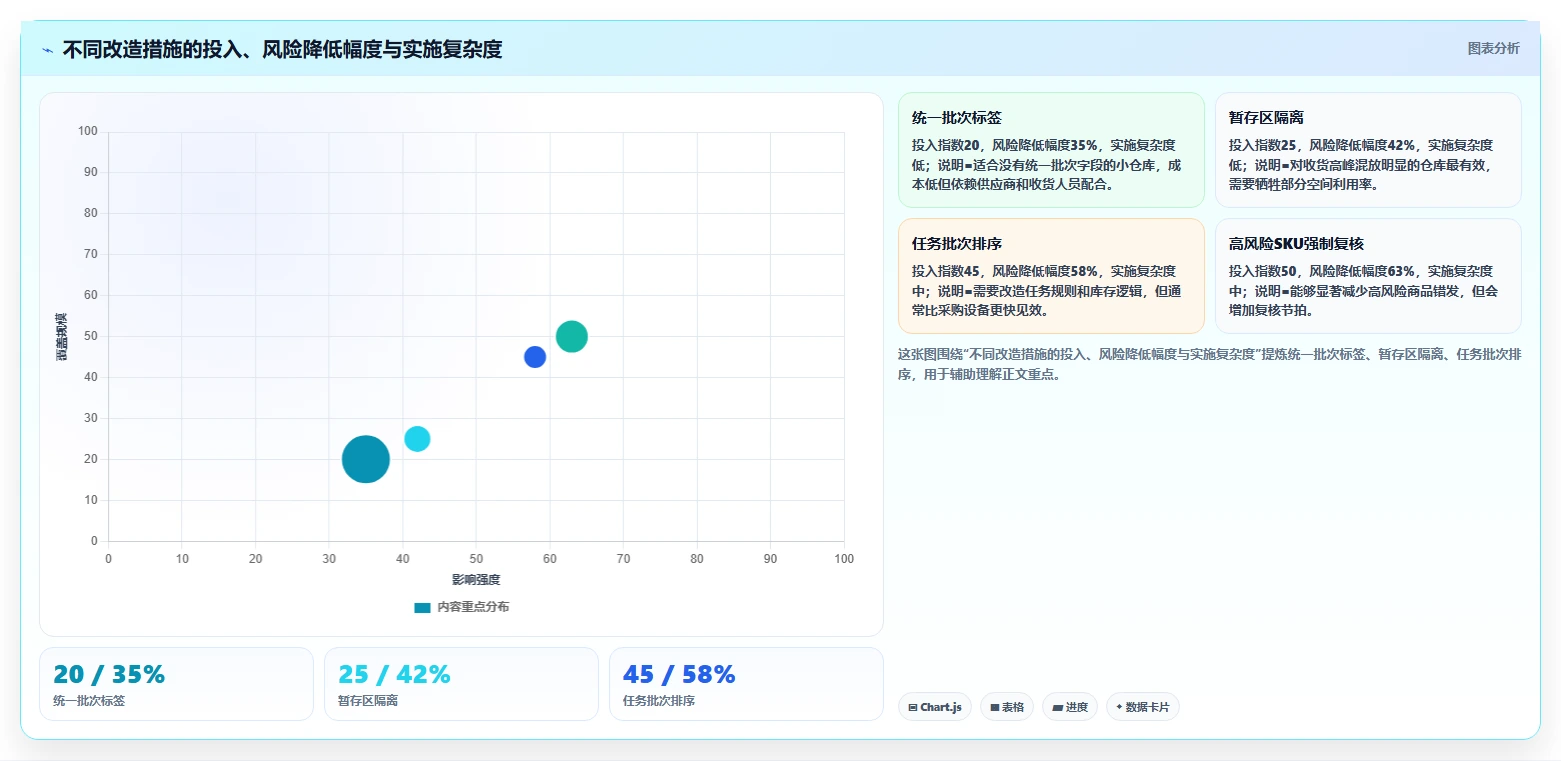 电商仓储管理：仓库主管精细化指南：从设备应用发现批次混乱根因