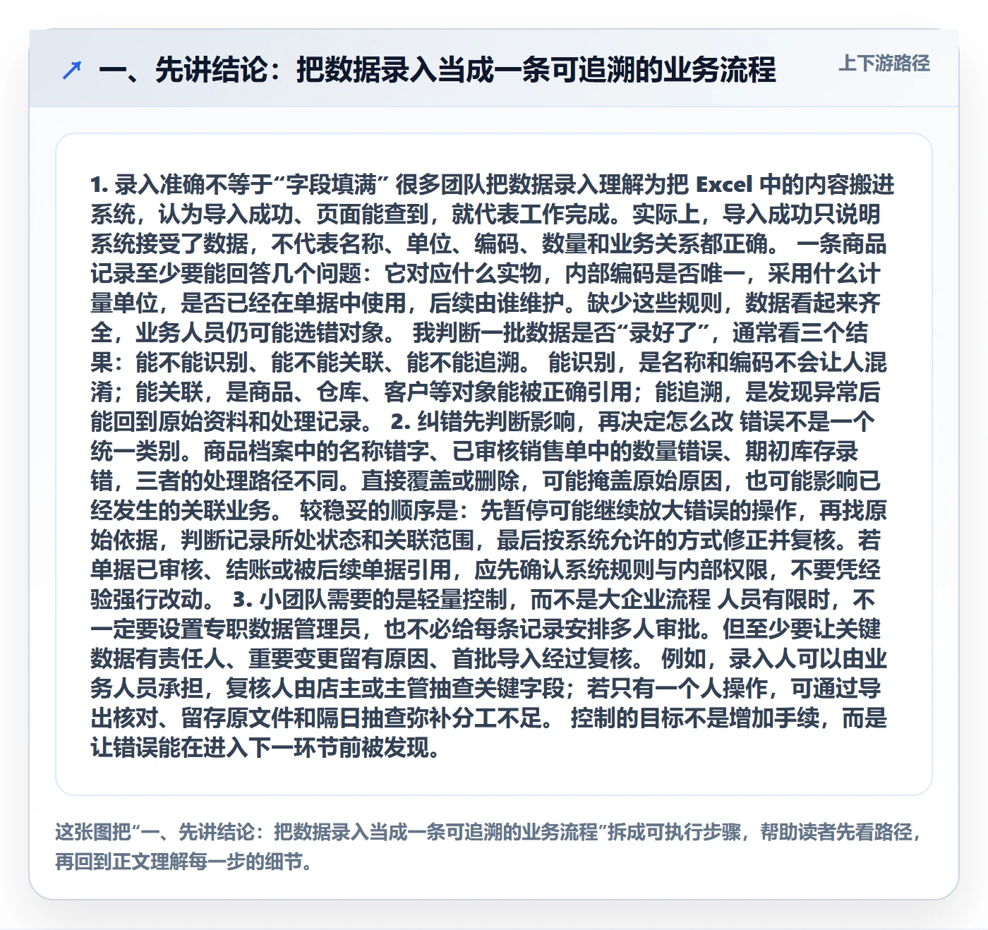 erp数据录入从0到1：错误修正的中小商家与操作要点