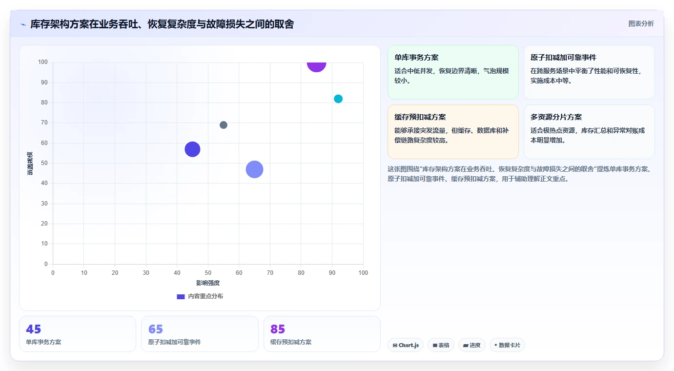 数据库存：运维团队老板关心什么：并发扣减能否解决异常恢复难