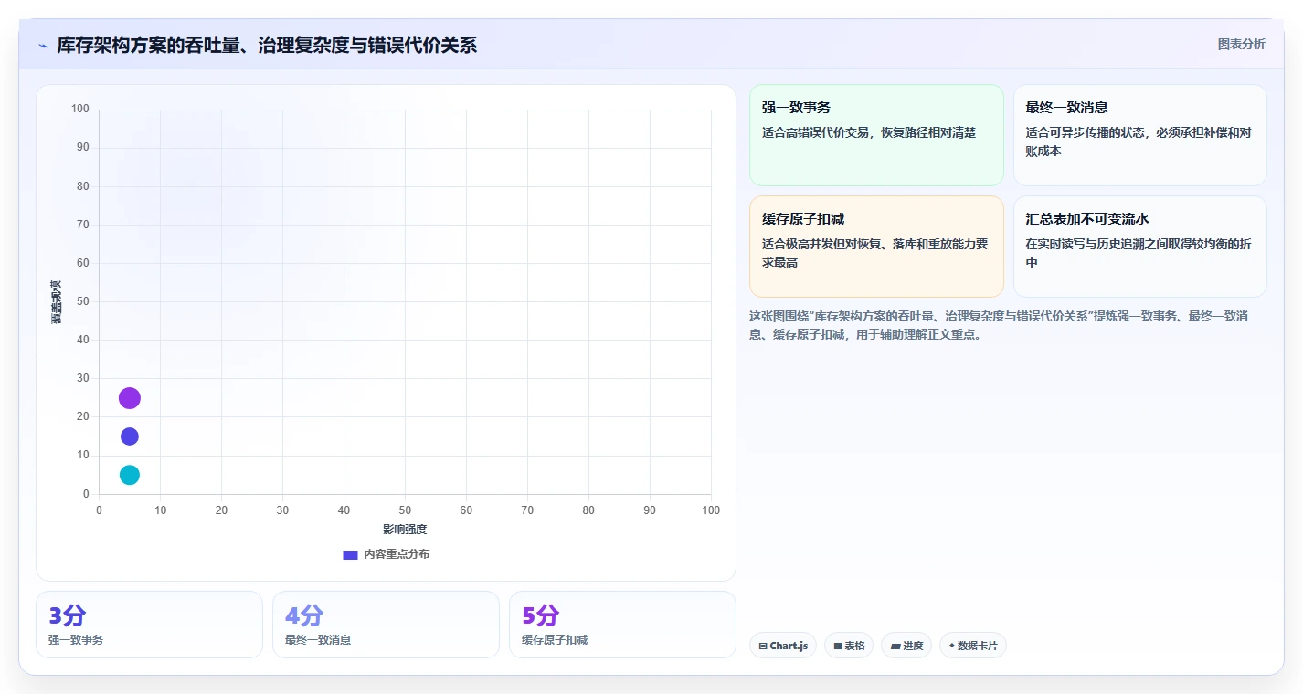 数据库存：架构师问题诊断：性能优化卡在账实不一致怎么办
