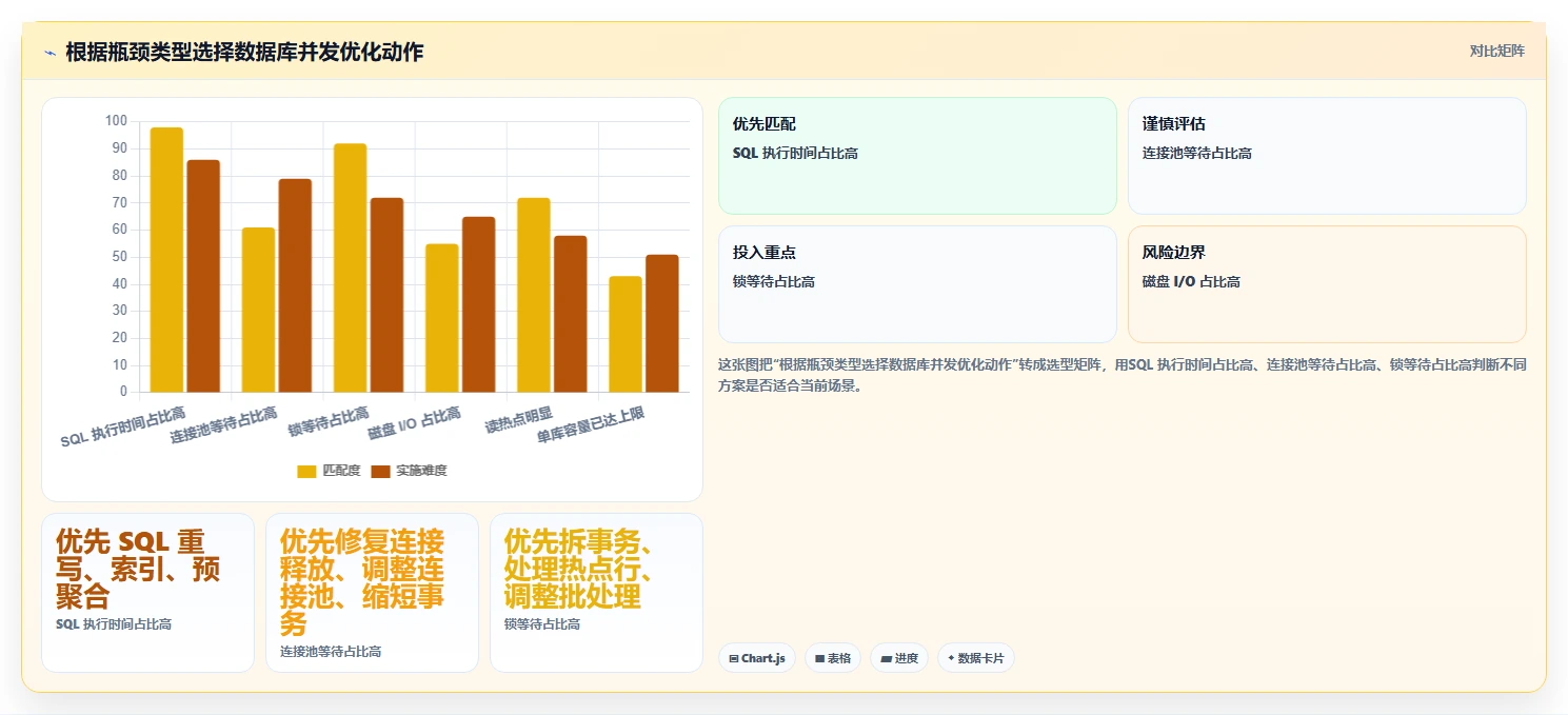 数据库存：产品技术团队实施建议：围绕性能优化稳步提升提高并发能力