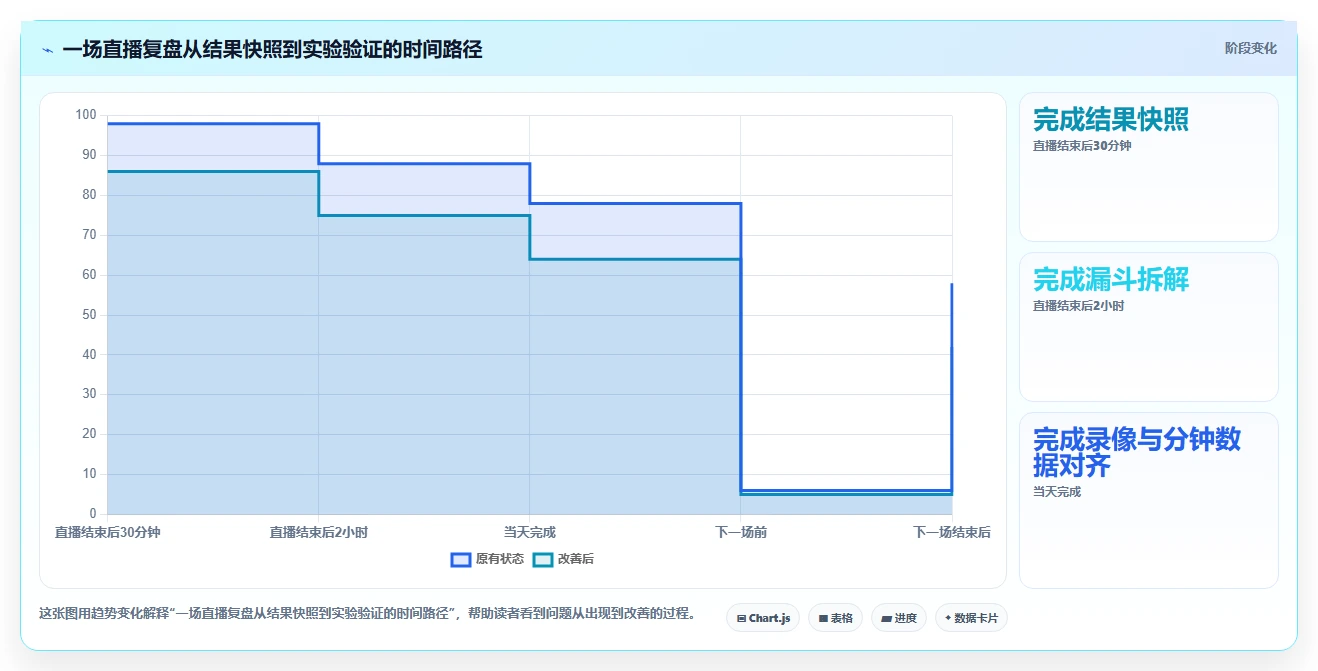 直播数据复盘：直播运营精细化指南：从主播表现发现投流成本高根因