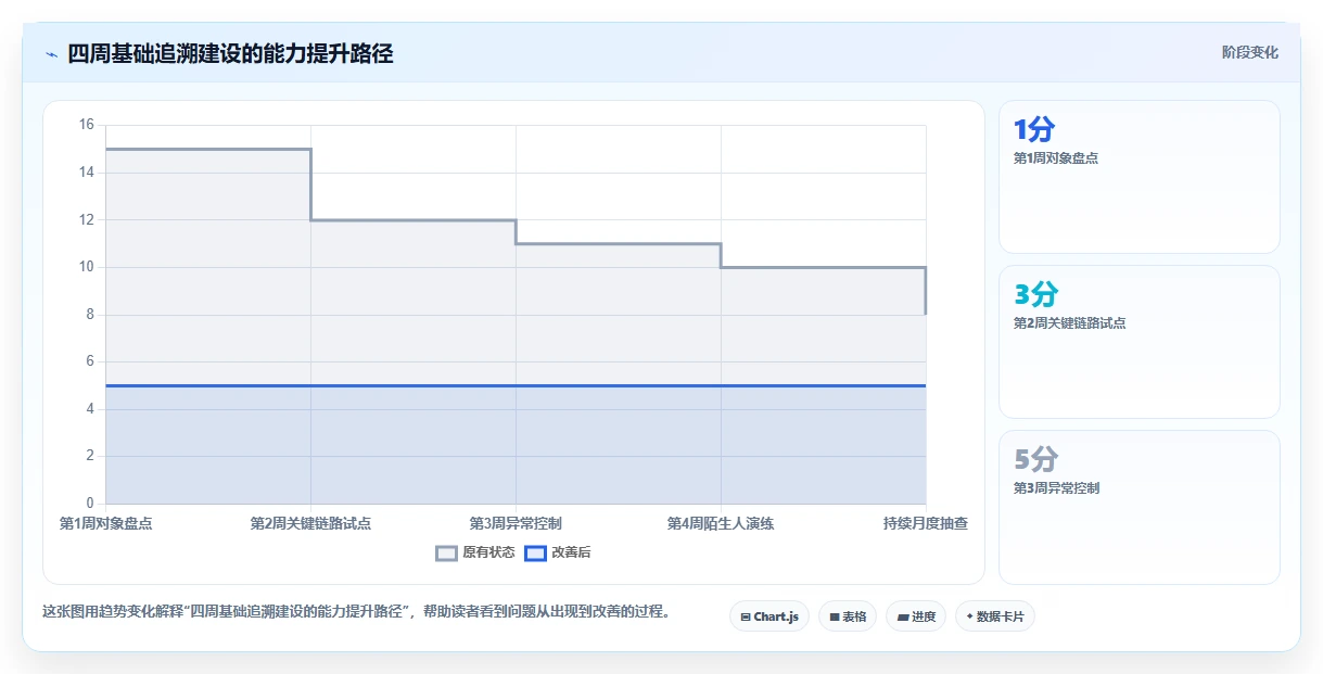 数据库存:运维团队基础版方案:历史追溯的目标、动作与检查点