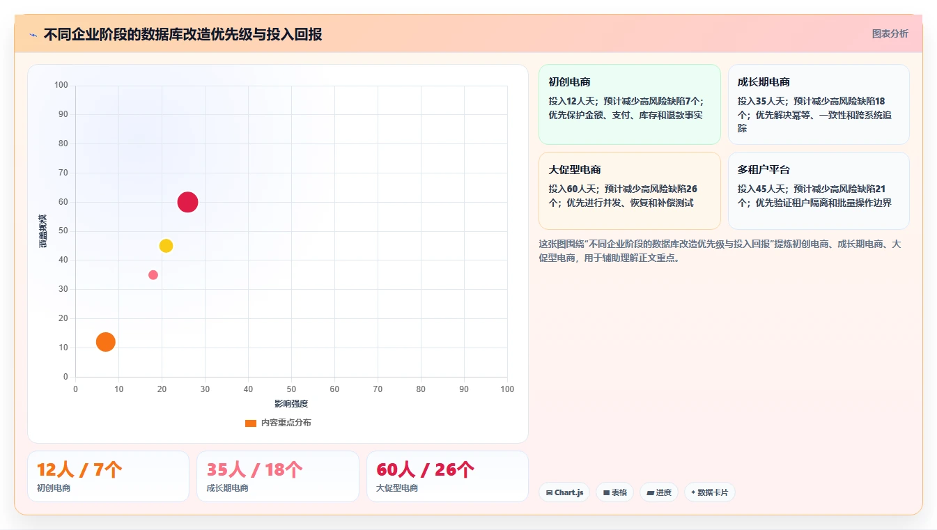 电商系统开发：电商企业快速排查：数据库设计为何会导致测试不充分