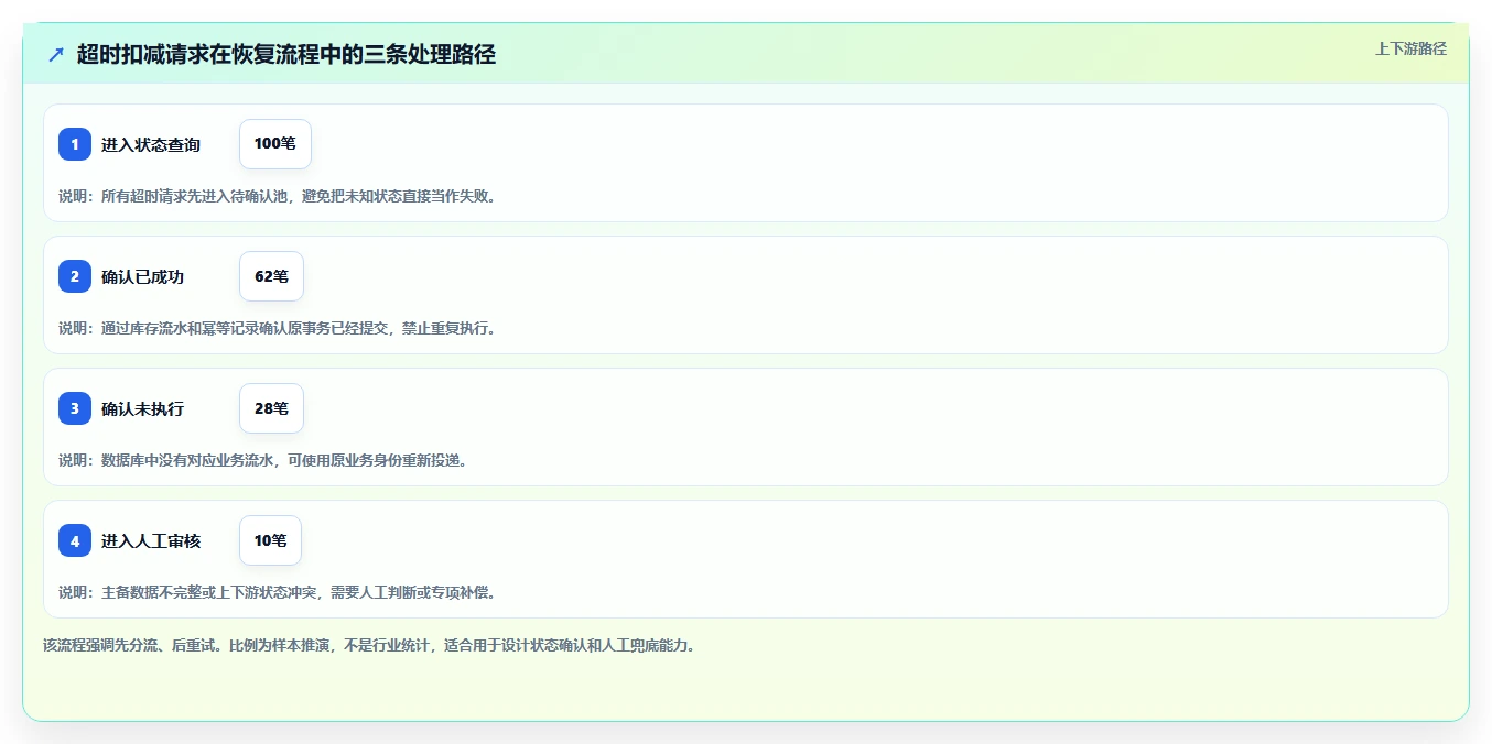 数据库存：仓储系统团队一页讲清：容灾恢复与保证扣减一致性的关系