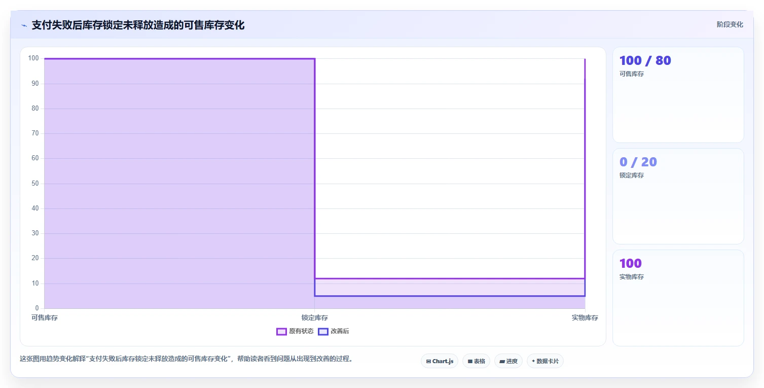 数据库存：电商企业快速排查：库存锁定为何会导致账实不一致