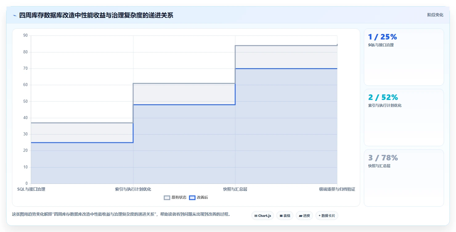数据库存：数据库管理员必看清单：用库存流水推动提升查询性能