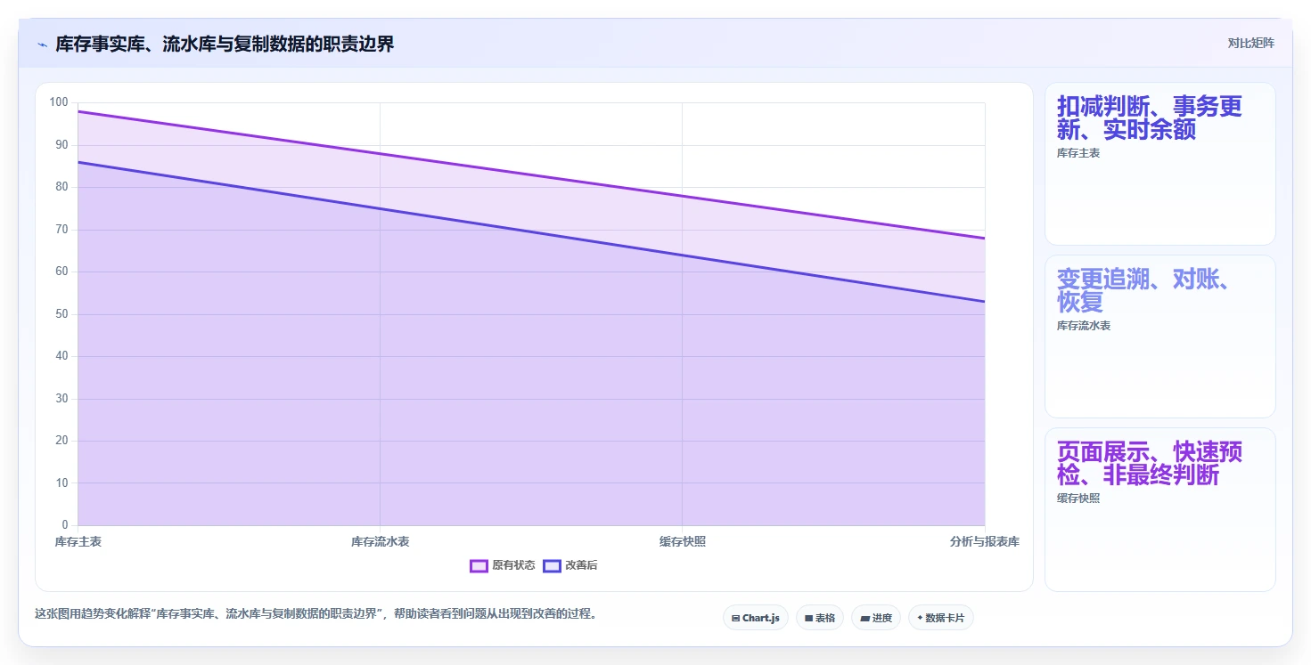 数据库存：技术负责人标准化教程：用表结构设计复制保证扣减一致性