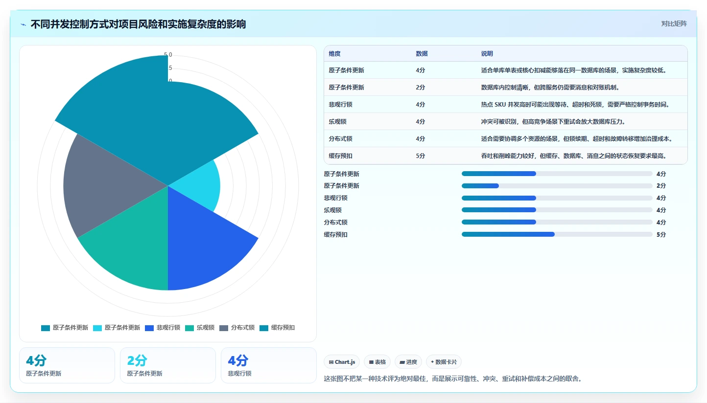 数据库存：项目经理流程图解：并发扣减如何减少账实不一致