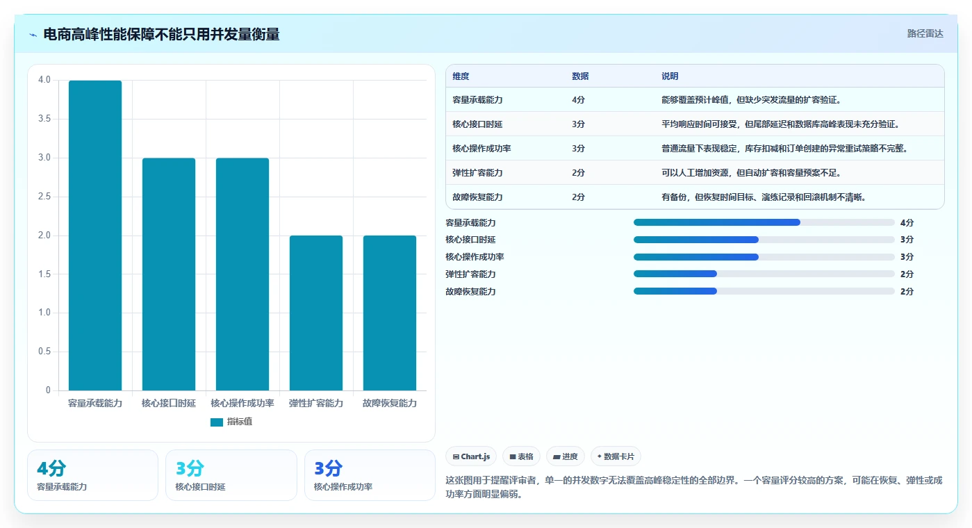 电商系统开发：产品经理评估框架：项目预算是否真正带来保障高峰性能
