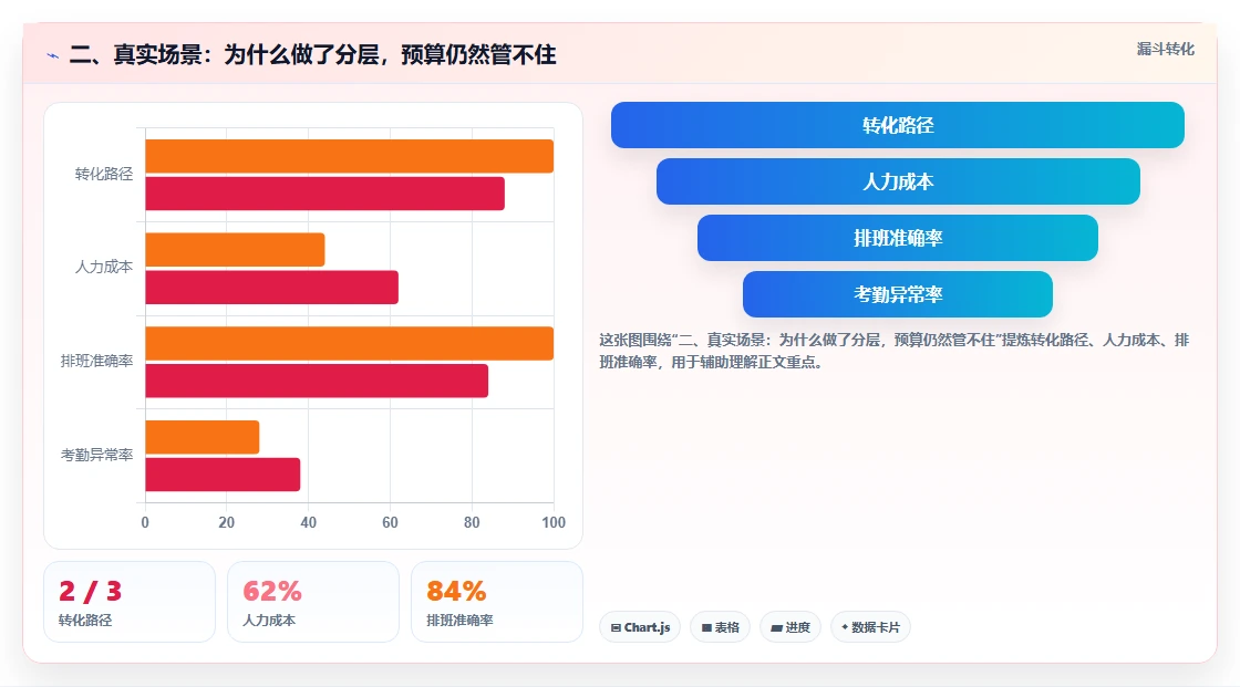 二、真实场景：为什么做了分层，预算仍然管不住
