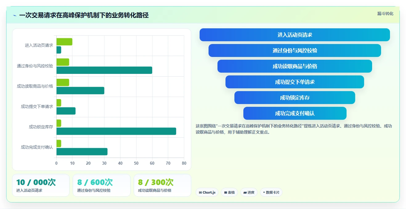 电商系统开发：项目经理评估框架：系统架构是否真正带来保障高峰性能