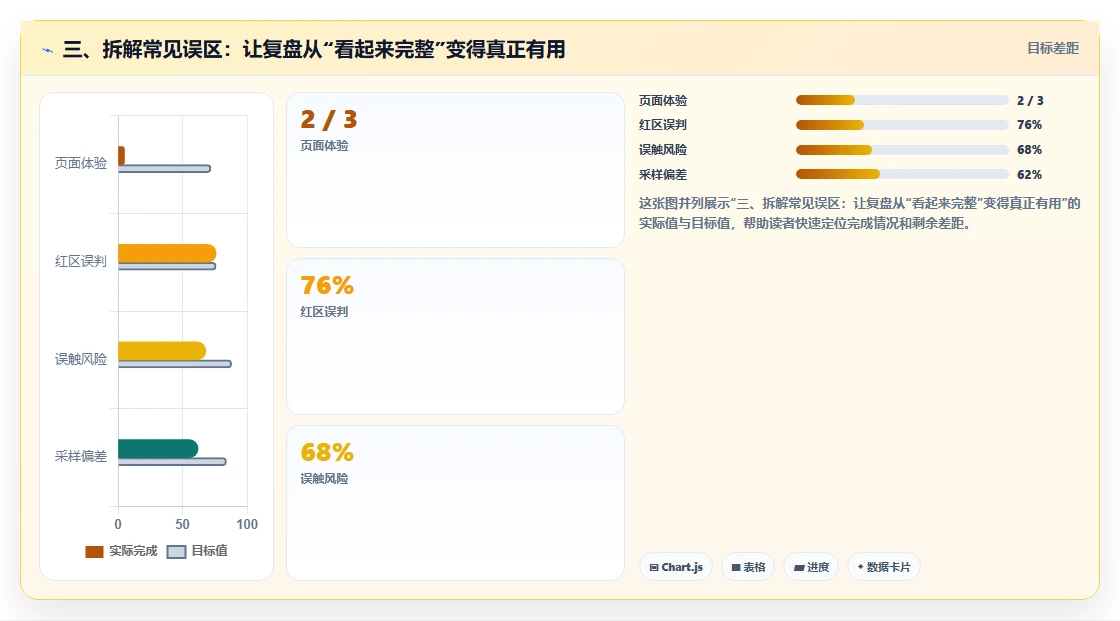 三、拆解常见误区：让复盘从“看起来完整”变得真正有用