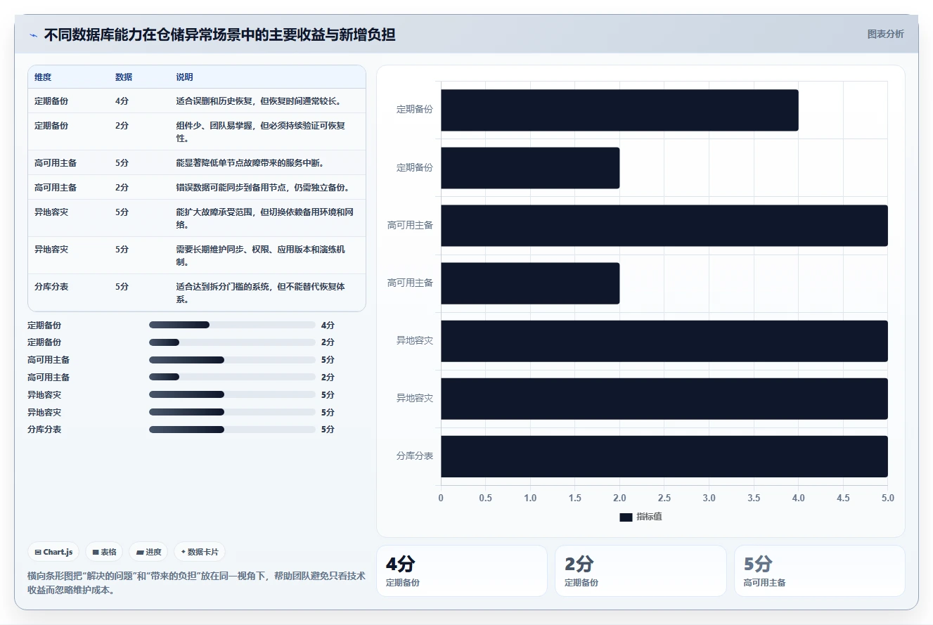 数据库存：仓储系统团队决策指南：面对异常恢复难如何兼顾支撑业务扩展