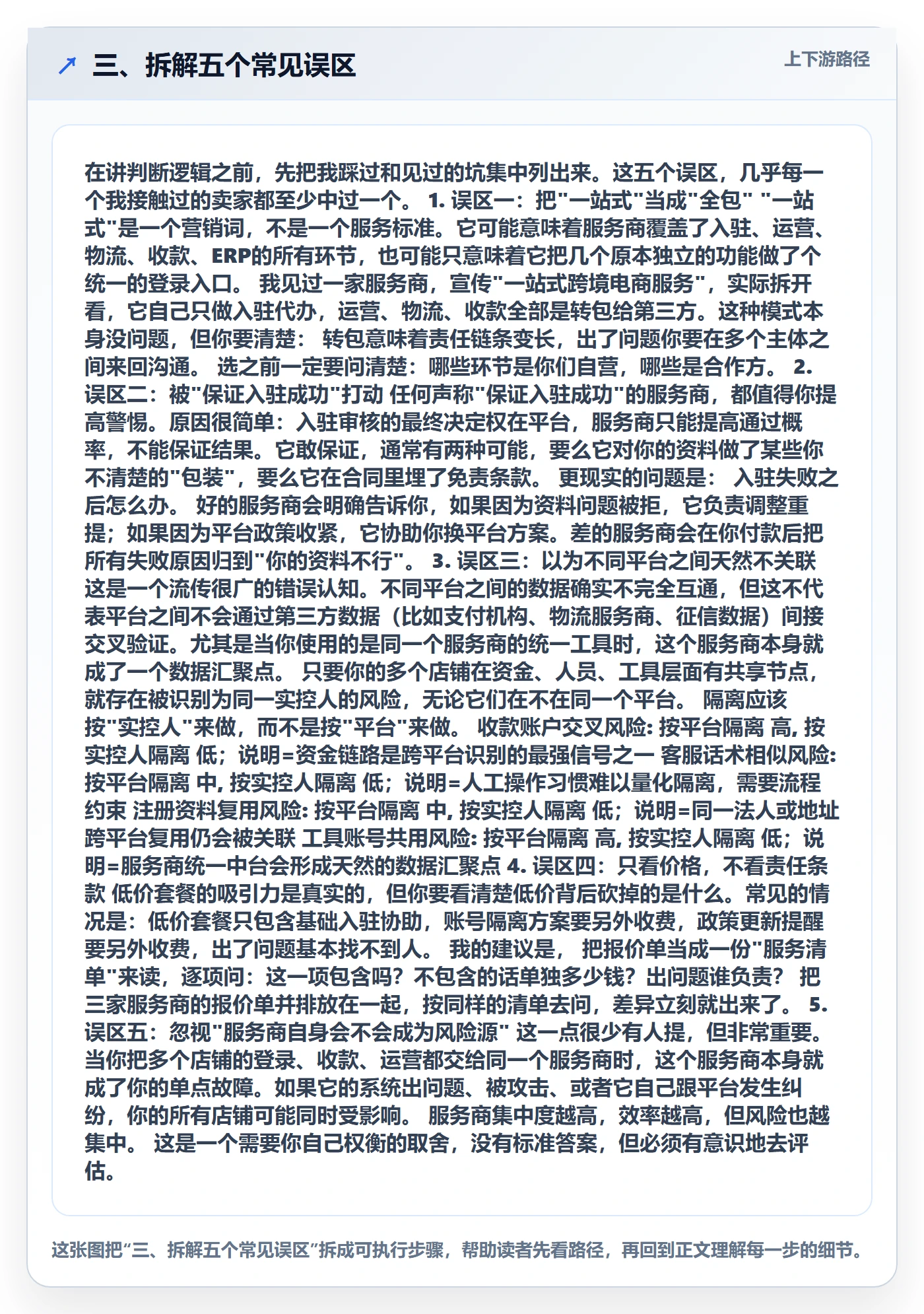 三、拆解五个常见误区