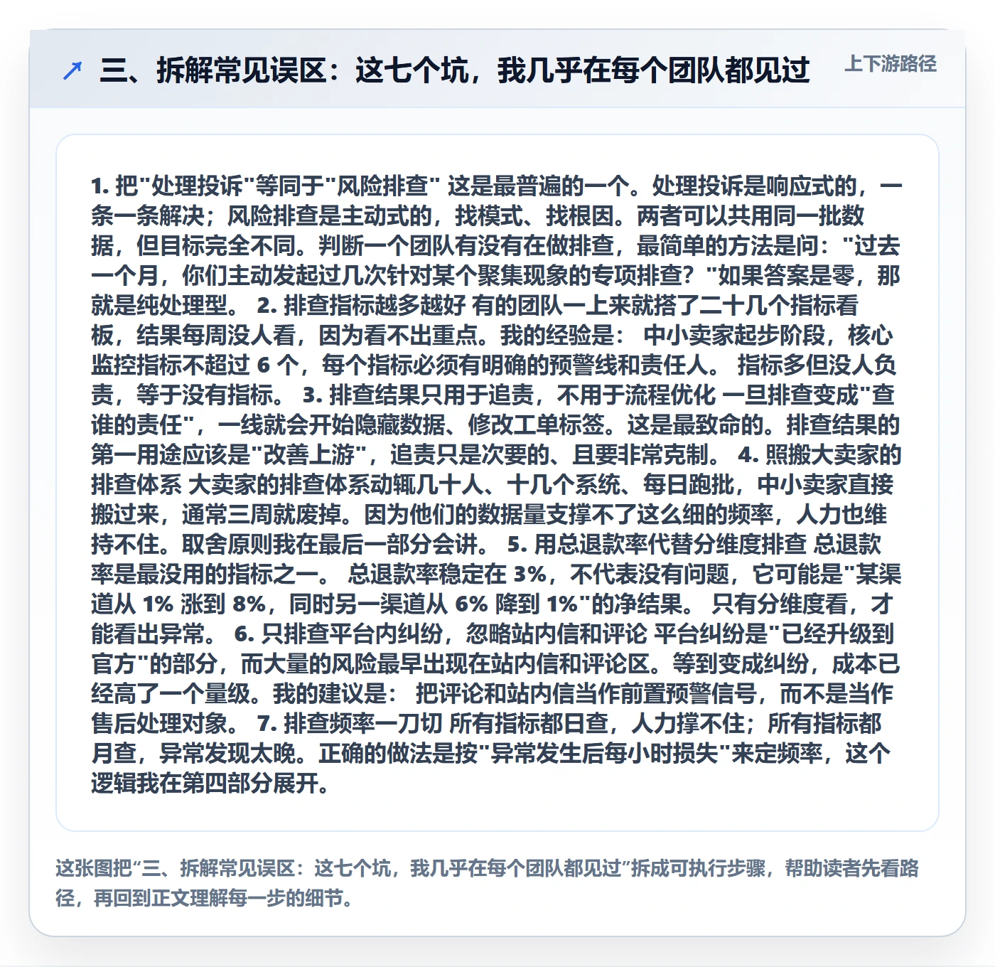 三、拆解常见误区：这七个坑，我几乎在每个团队都见过