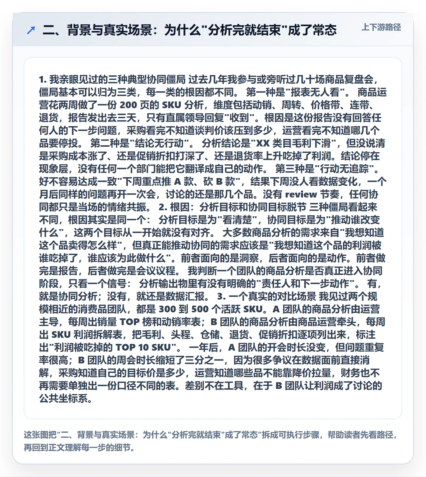 二、背景与真实场景：为什么"分析完就结束"成了常态